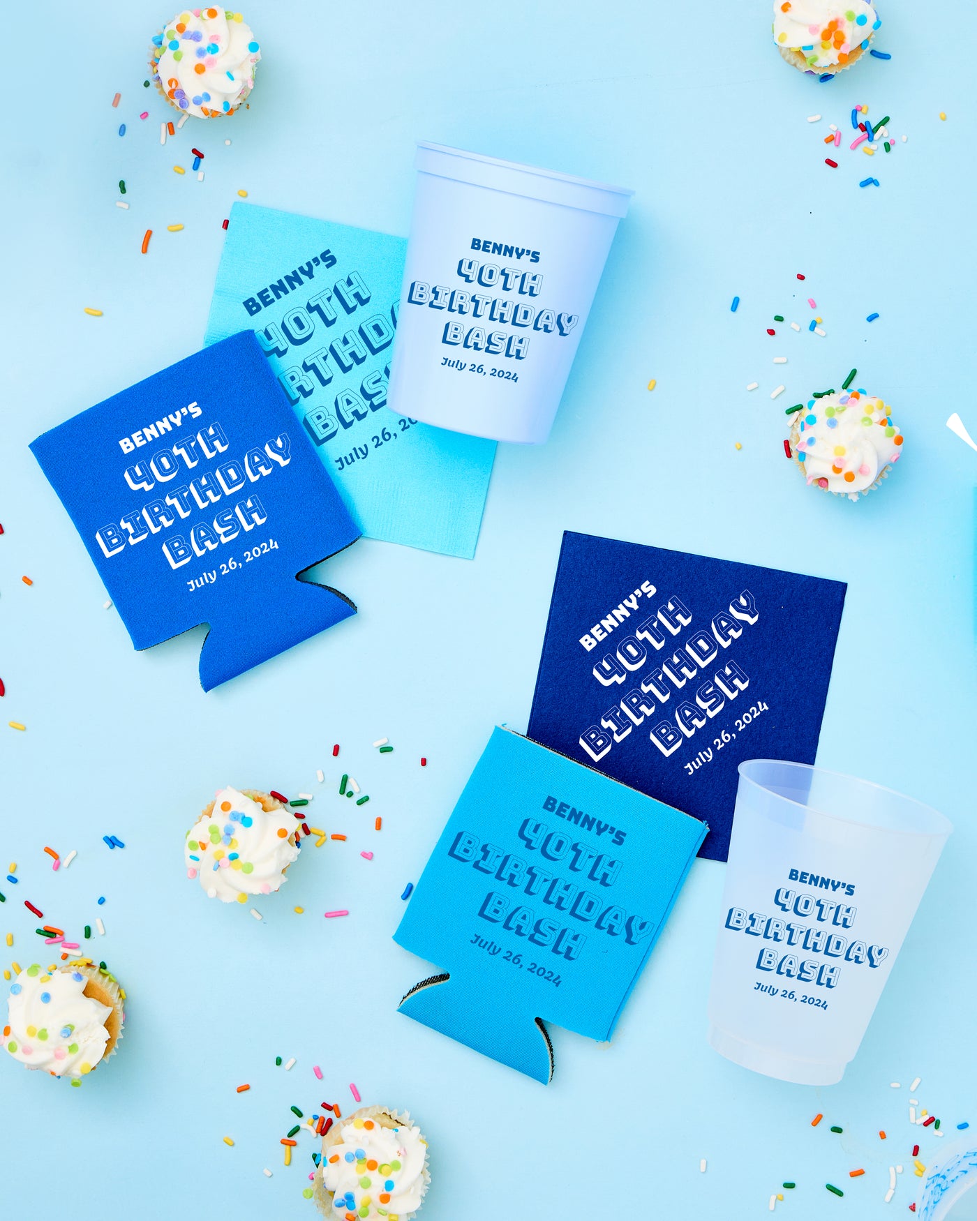 1984 Birthday Bash Custom Napkins