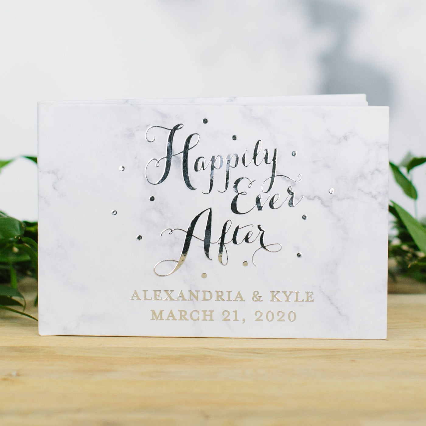 Happily Ever After Wedding Guest Book