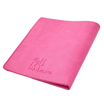 Hot Pink Mahjong Card Folio - Oh My Mahjong
