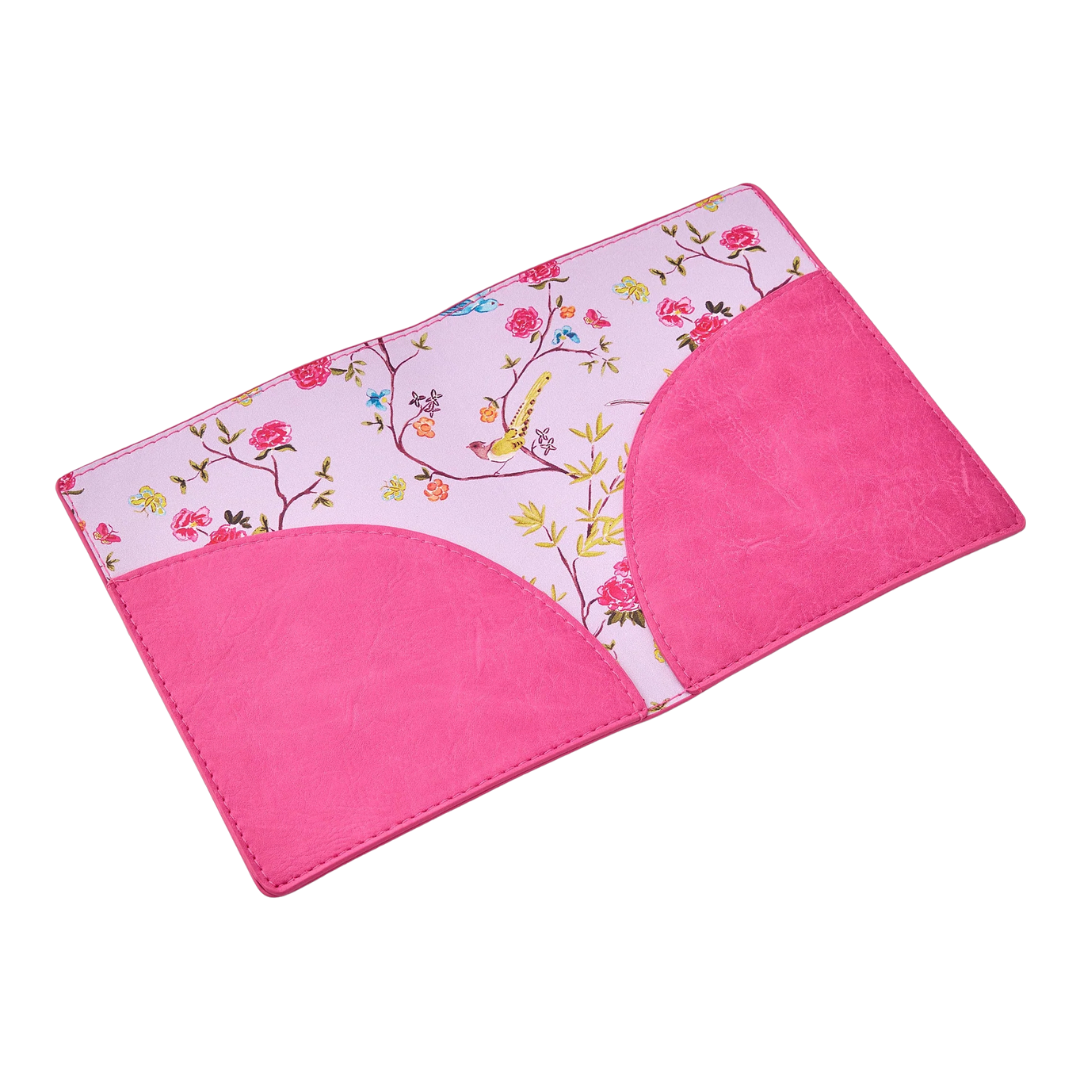 Hot Pink Mahjong Card Folio - Oh My Mahjong