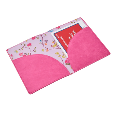 Hot Pink Mahjong Card Folio - Oh My Mahjong