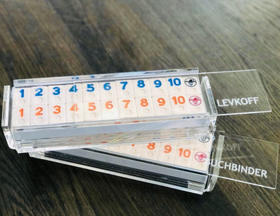 “El Tren” Mexican Train Dominoes Set | Pastel Colors