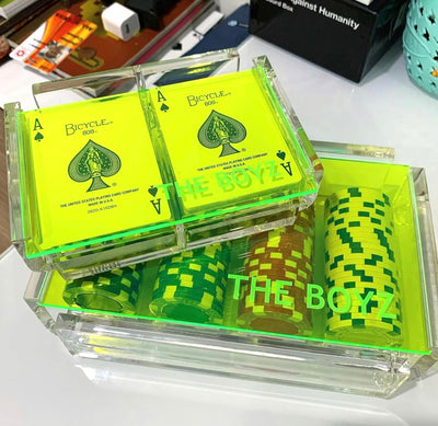 "La Pinta" Luxe Card Deck Neon Orange