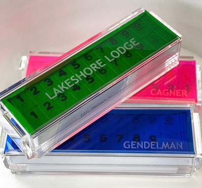 "La Pinta" Luxe Card Deck Neon Orange