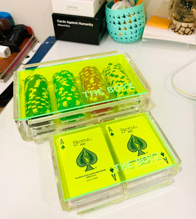 "La Pinta" Luxe Card Deck Neon Orange