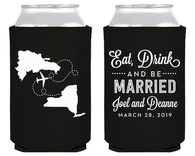 Eat Drink and Be Married Destination Wedding Can Cooler