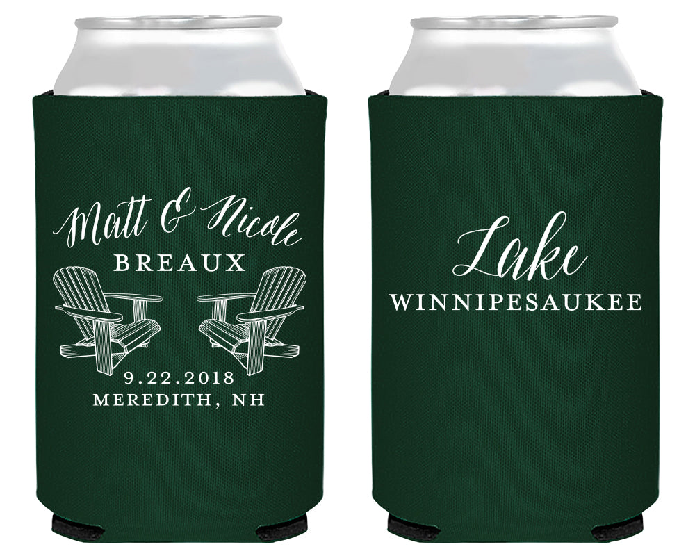 Adirondack Chairs Can Coolers