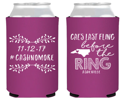 Final Fling Bachelorette Party Can Coolers