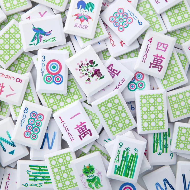 Jardin Debutant Tile Set - Oh My Mahjong | Ships In 1 Business Day