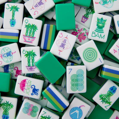 Jasmine Tiles - Oh My Mahjong | Ships In 1 Business Day