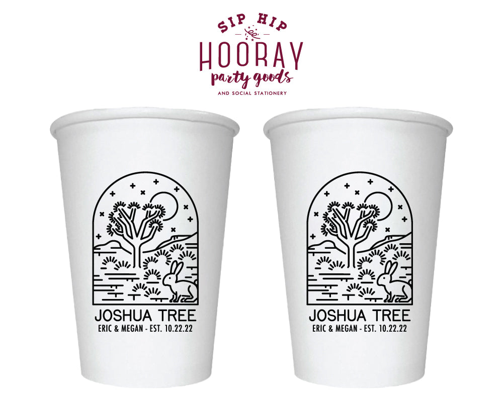 Joshua Tree Wedding Coffee Cup, #3002