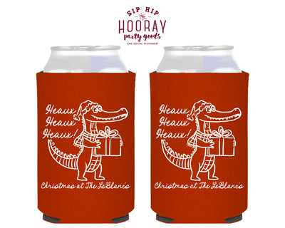 Heaux Heaux Heaux  Christmas Foam Can Coolers