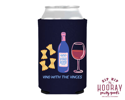 At Home Collection | Vino Icons Full Color Can Coolers