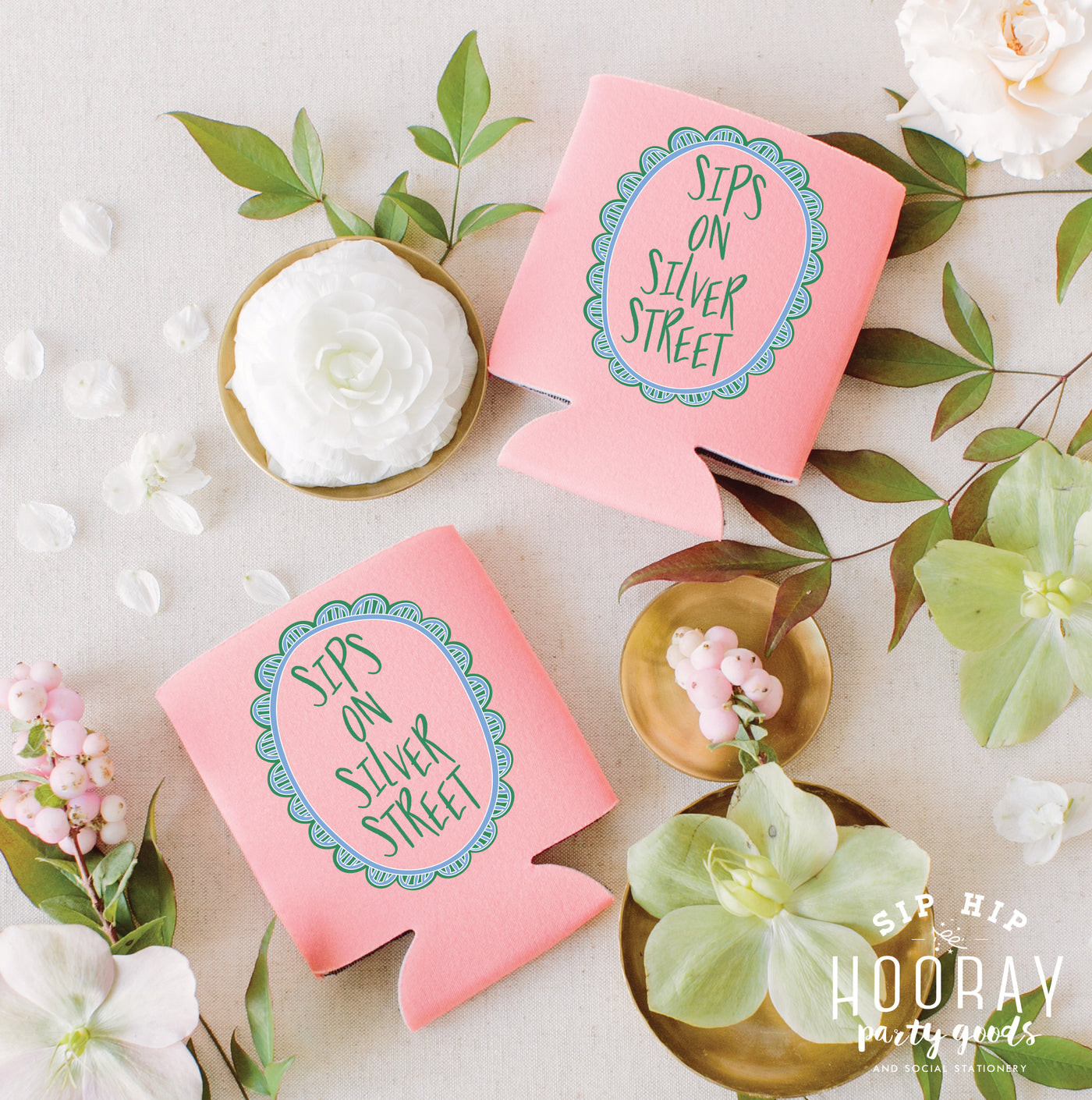 At Home Collection | Custom House Party Full Color Can Coolers
