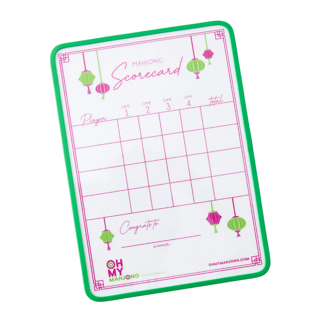 Lantern Scorecard - Oh My Mahjong