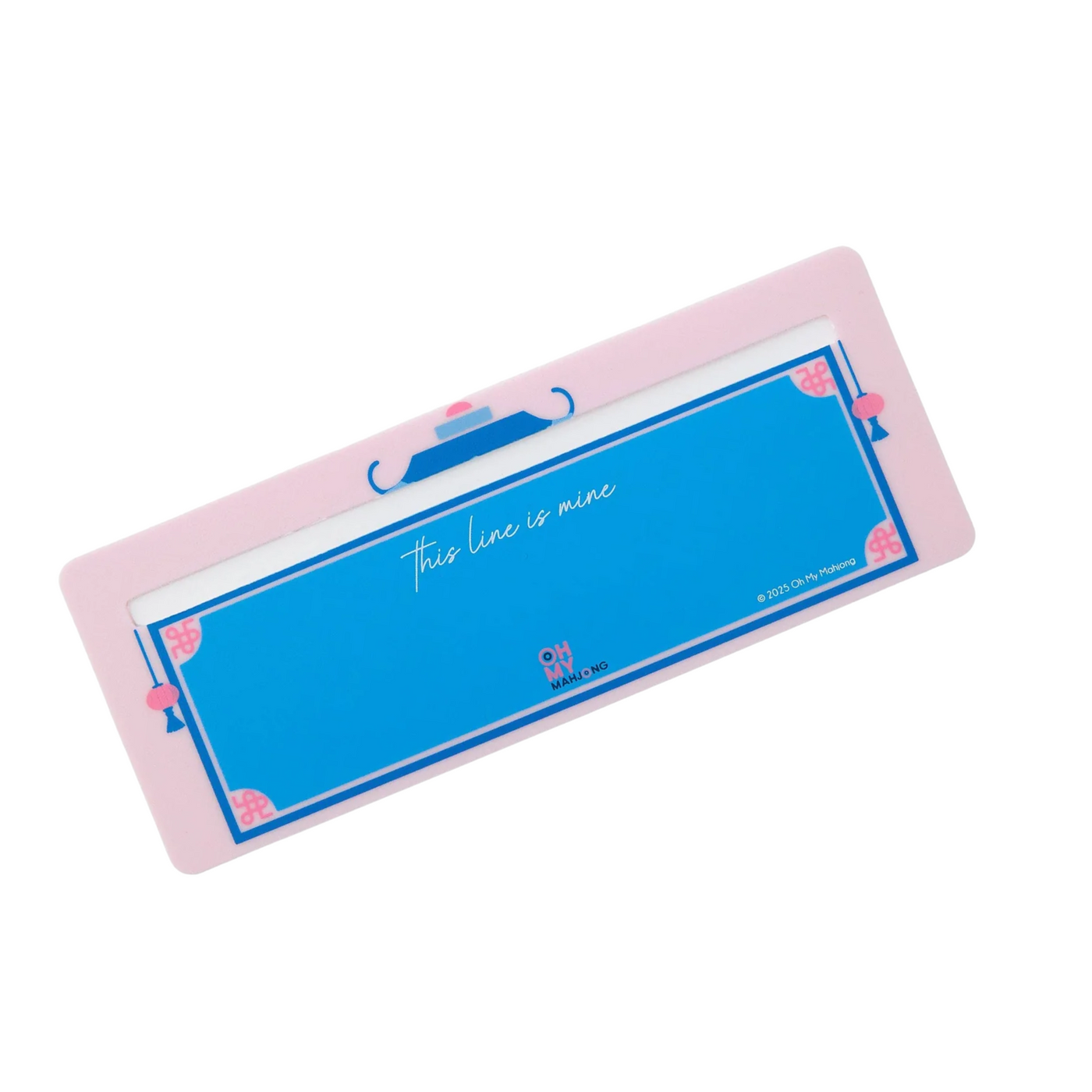 Light Pink Line Finder - Oh My Mahjong