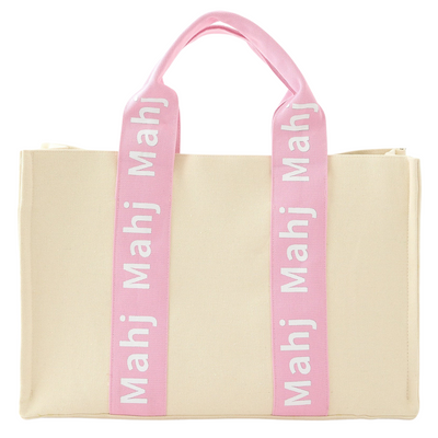 Light Pink Mahj It All Bag - Oh My Mahjong