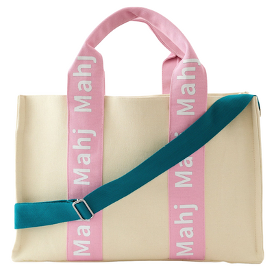 Light Pink Mahj It All Bag - Oh My Mahjong
