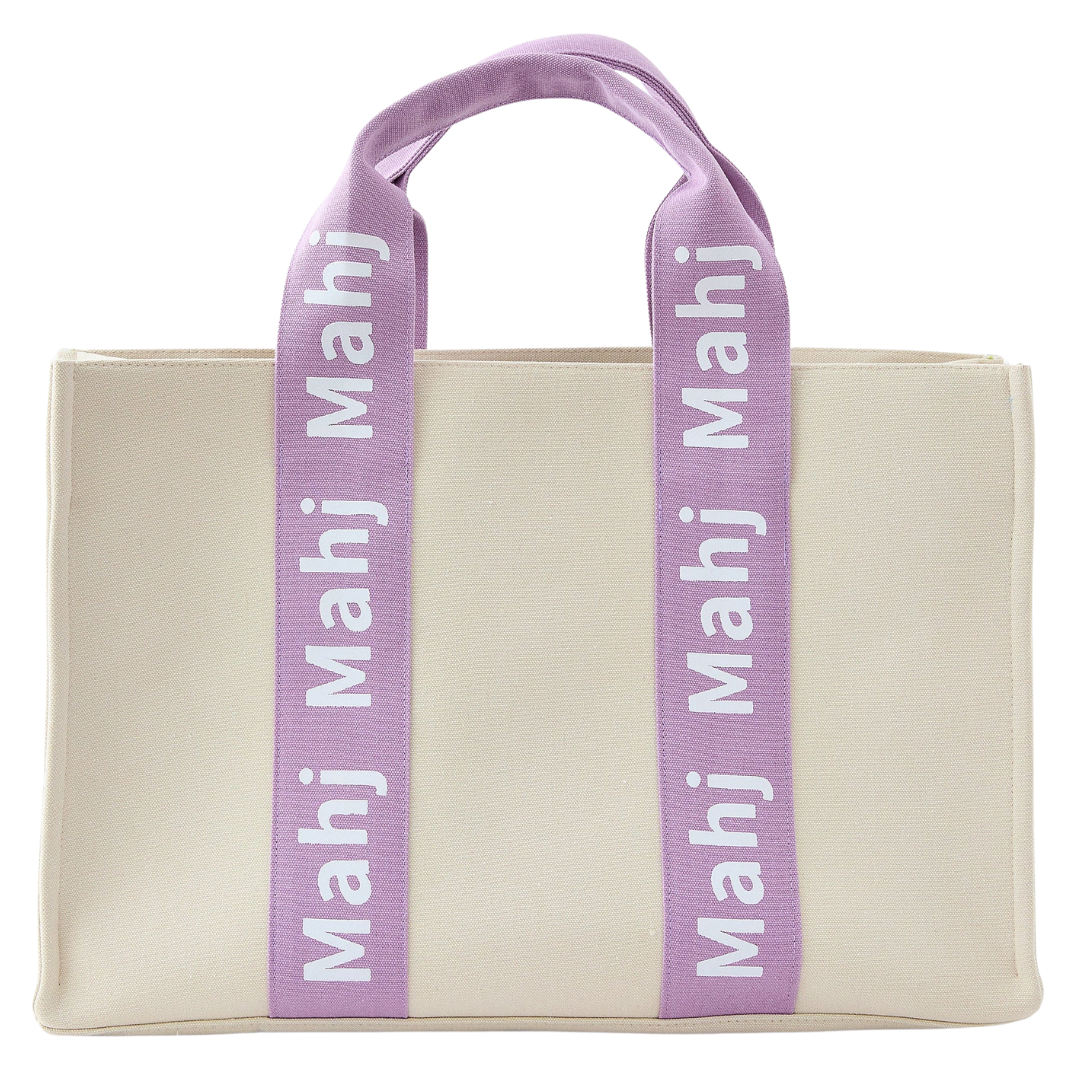 Lilac Mahj It All Bag - Oh My Mahjong