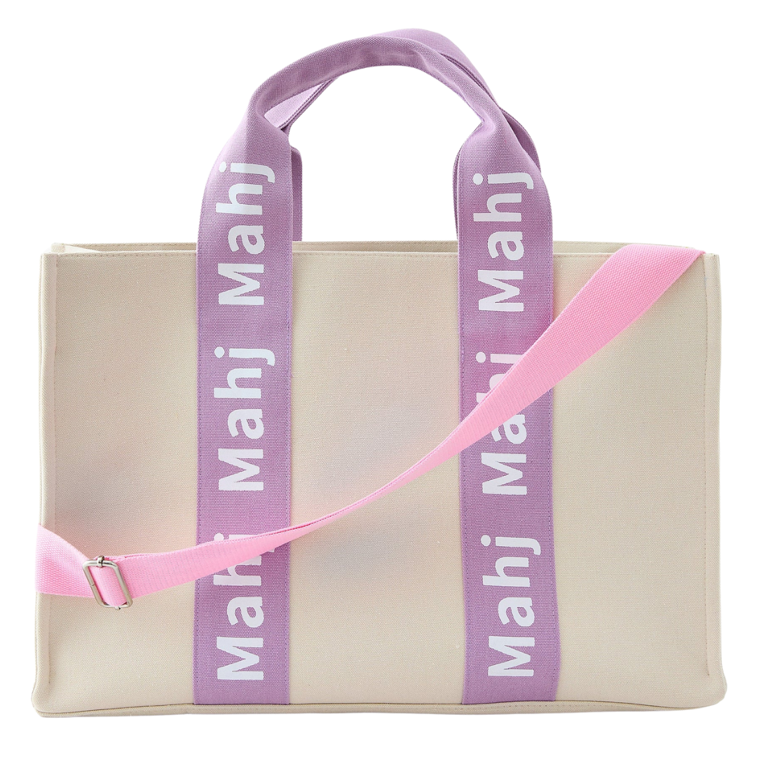 Lilac Mahj It All Bag - Oh My Mahjong