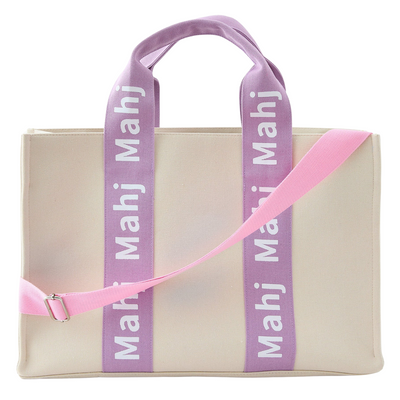 Lilac Mahj It All Bag - Oh My Mahjong