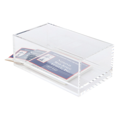 Mahjong Storage Acrylic Box - Clear Lid - Oh My Mahjong