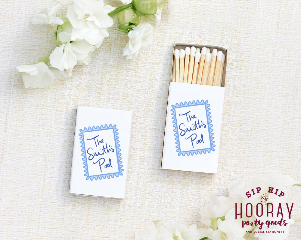 At Home Collection | Family Pool Full Color Matchboxes