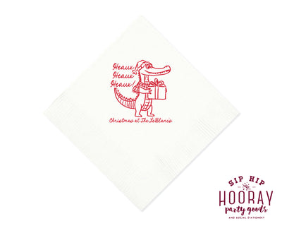 Heaux Heaux Heaux Christmas Napkins