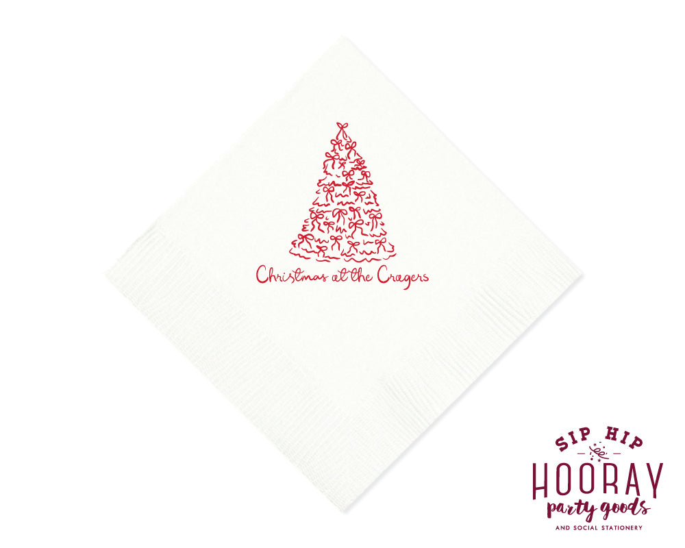 Christmas Tree Christmas Napkins