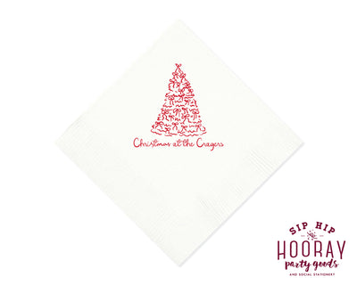 Christmas Tree Christmas Napkins