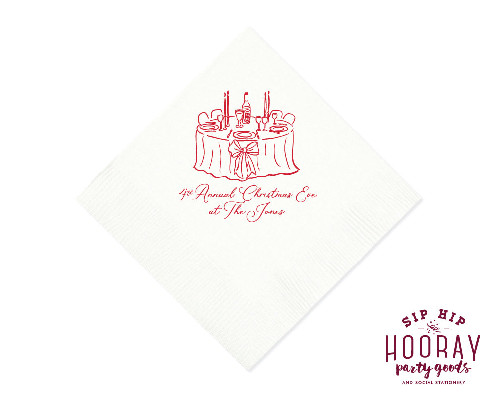 Christmas Eve Napkins