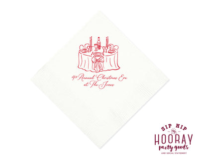 Christmas Eve Napkins