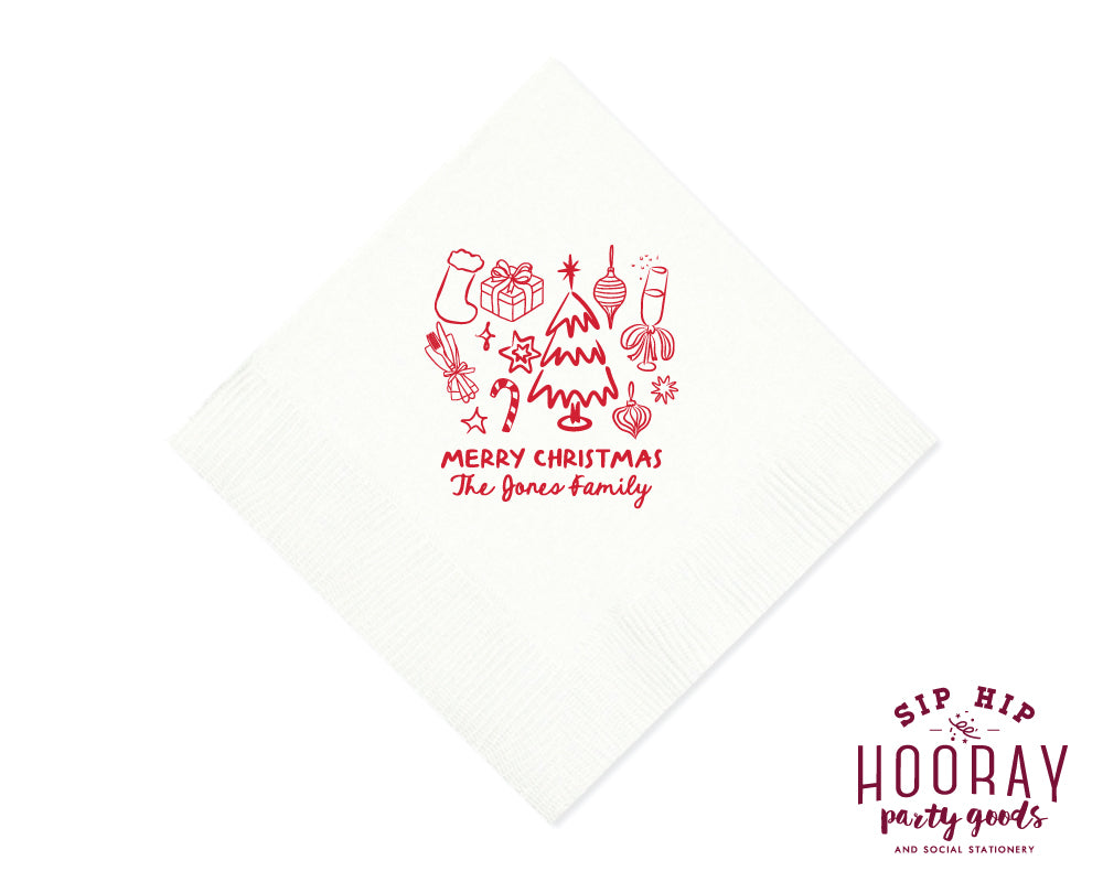 Christmas Icons Napkins