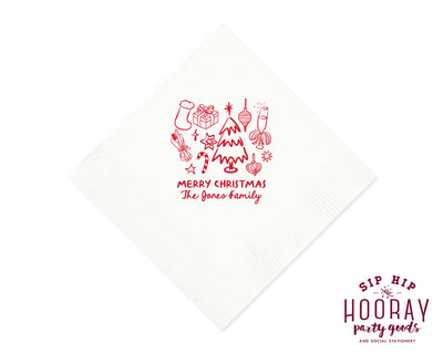 Christmas Icons Napkins