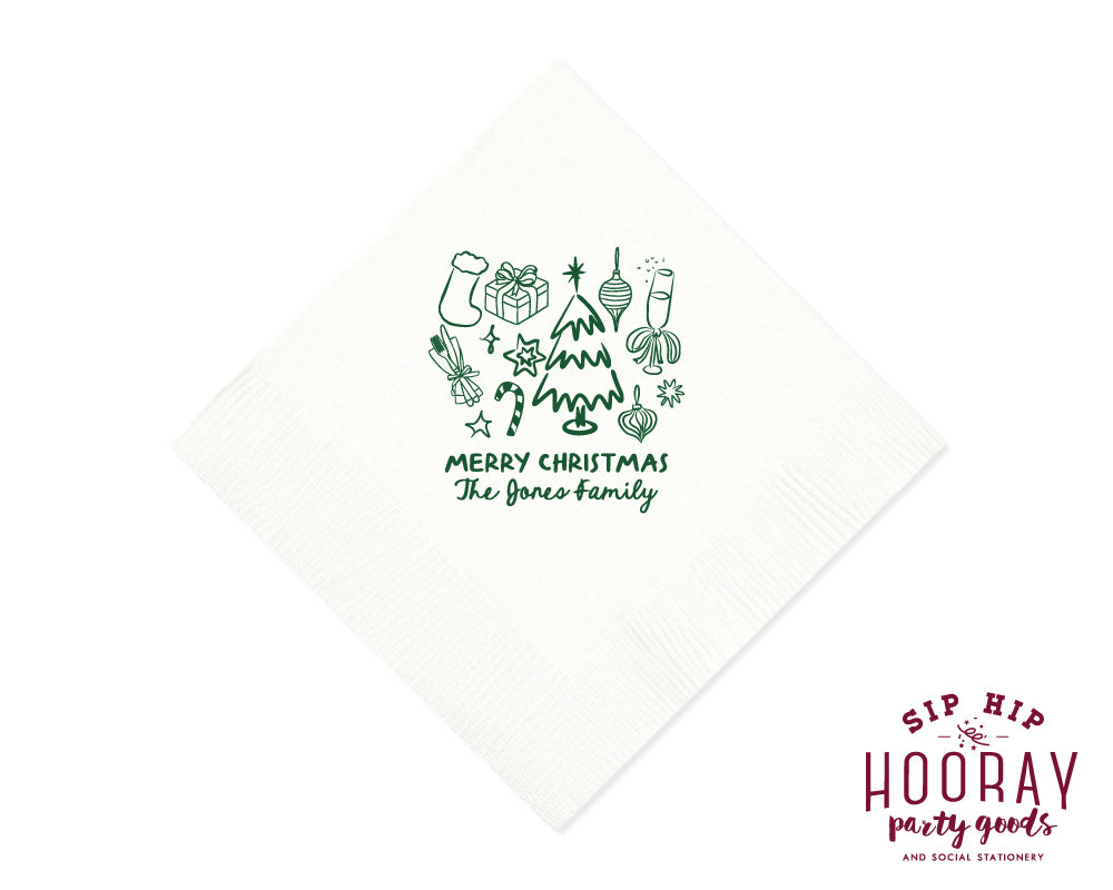 Christmas Icons Napkins