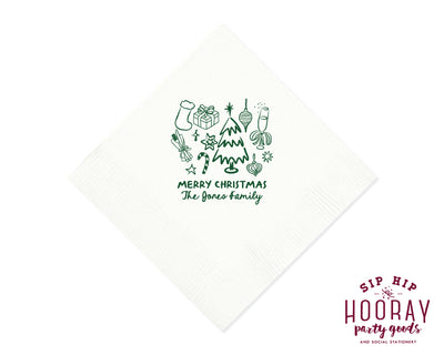 Christmas Icons Napkins