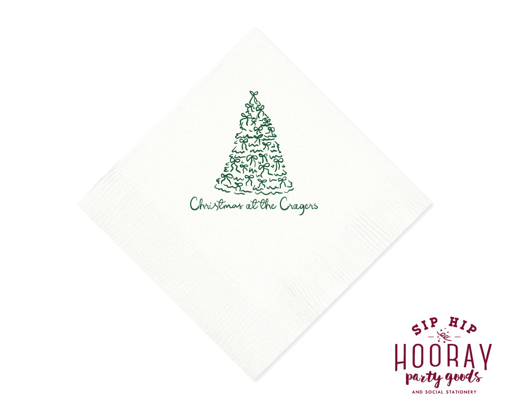 Christmas Tree Christmas Napkins