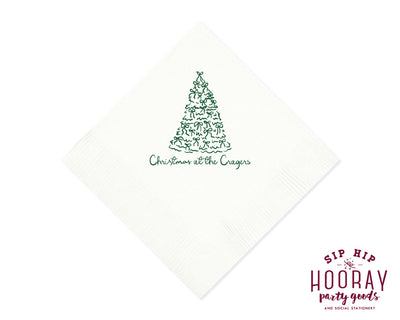 Christmas Tree Christmas Napkins