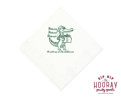 Heaux Heaux Heaux Christmas Napkins