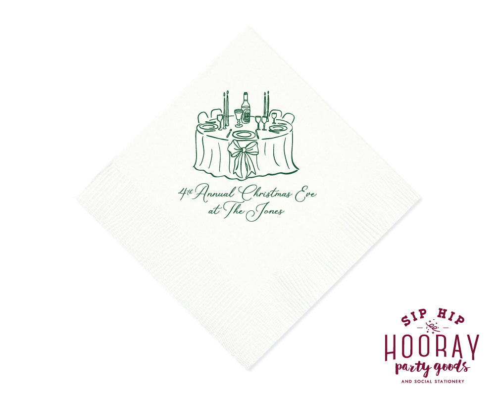 Christmas Eve Napkins