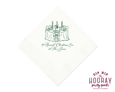 Christmas Eve Napkins