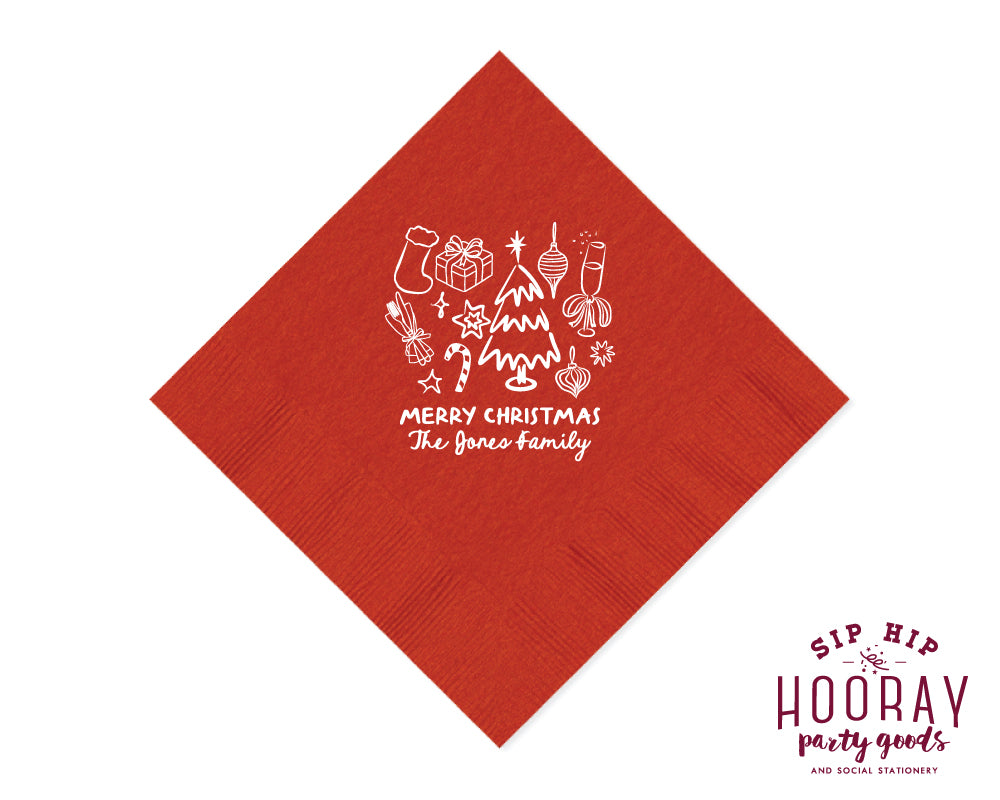 Christmas Icons Napkins