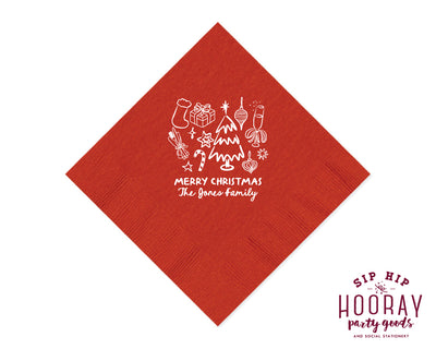 Christmas Icons Napkins