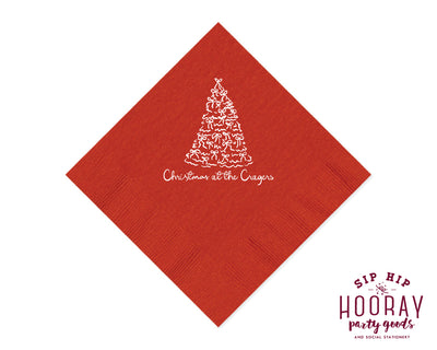 Christmas Tree Christmas Napkins