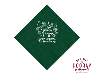 Christmas Icons Napkins