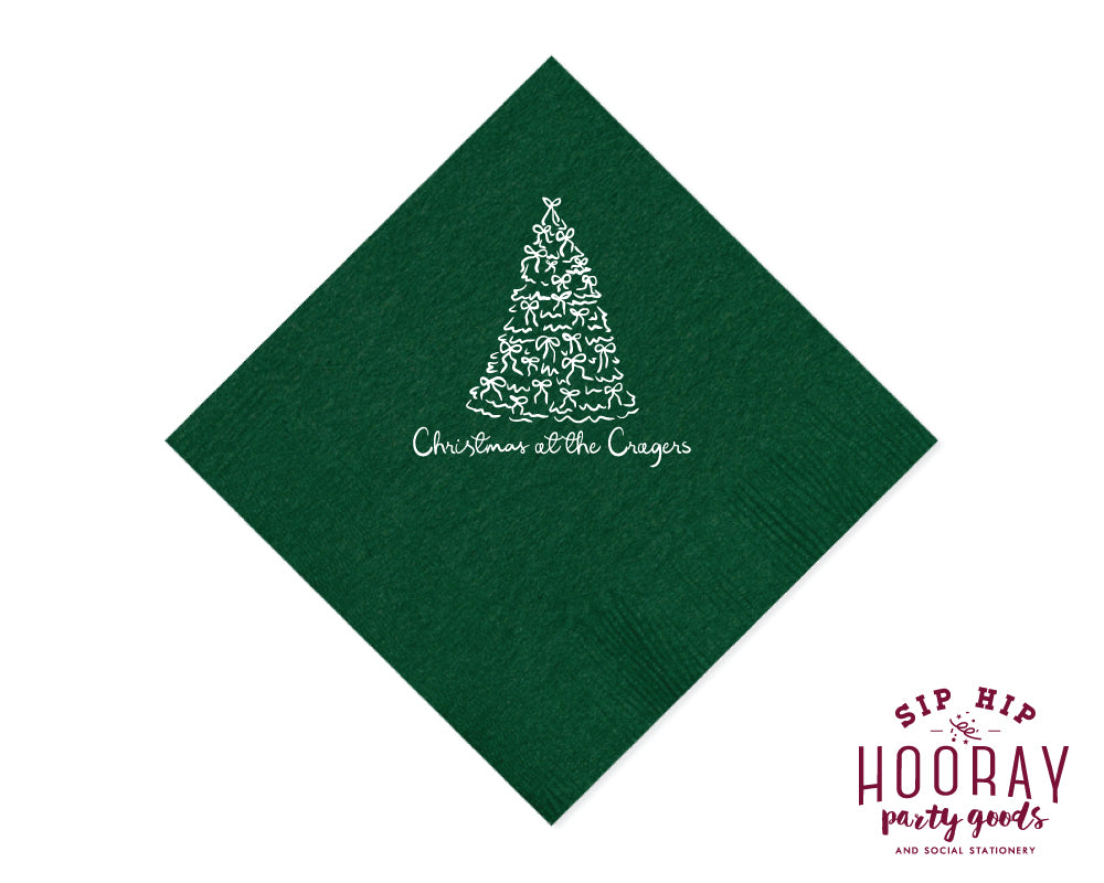 Christmas Tree Christmas Napkins