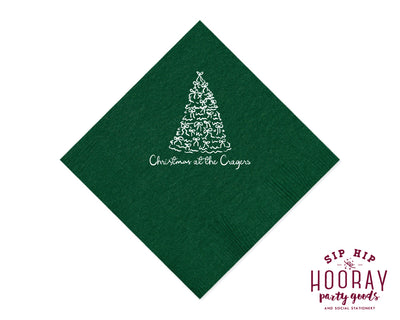 Christmas Tree Christmas Napkins