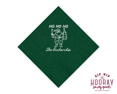 Ho Ho Ho Christmas Napkins