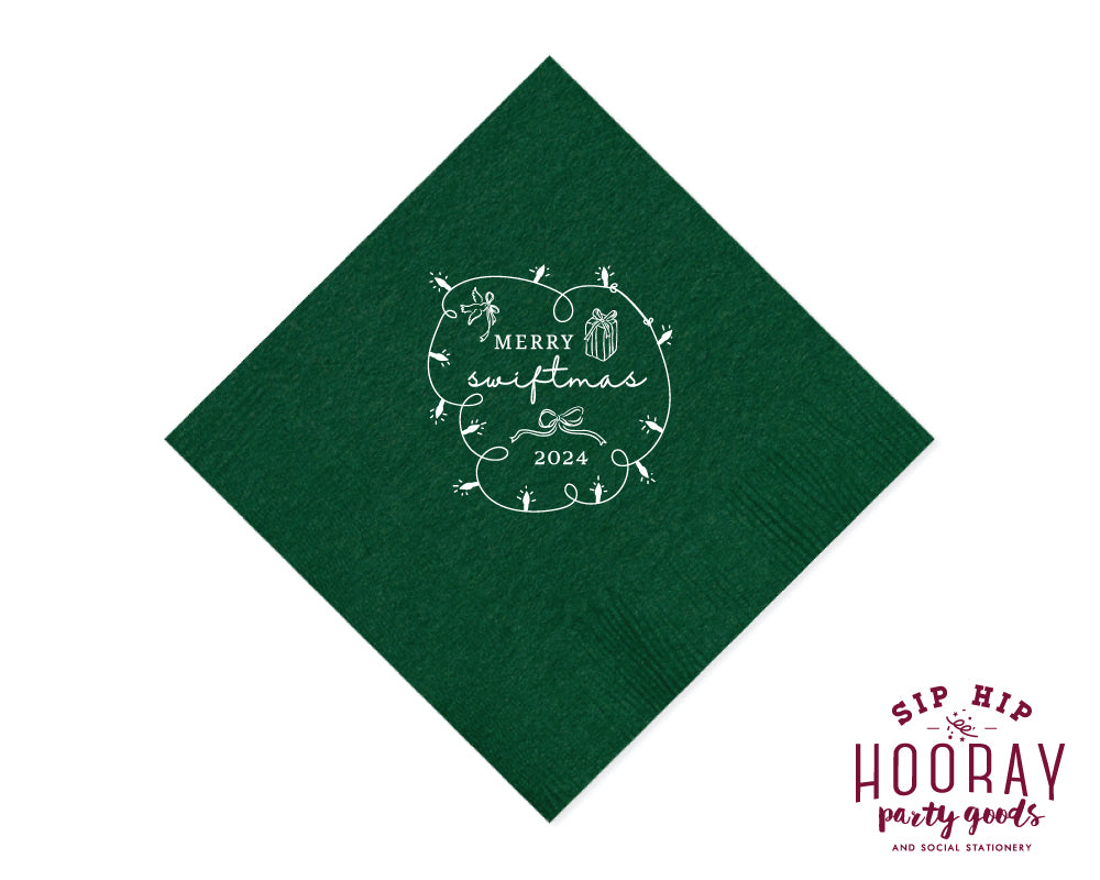 Merry Swiftmas Funny Christmas Napkins