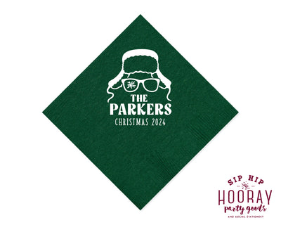 Custom Funny Christmas Napkins